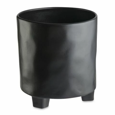 Costa Nova - Riviera Sable Noir Footed Bucket 24cm 1 Costa Nova - Riviera Sable Noir Footed Bucket 24cm