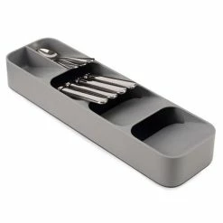 Joseph Joseph - DrawerStore Compact Cutlery Organiser Grey