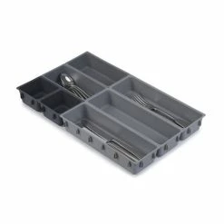 Joseph Joseph - Blox 7-Piece Drawer Organiser Set Grey