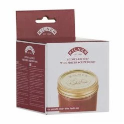 Kilner - Wide Mouth Preserve Screw Band Set 6pce