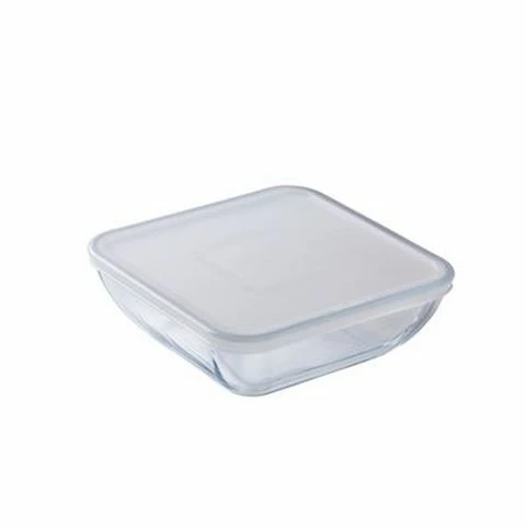 O'Cuisine - Square Dish W/lid 20x20x7cm 2L 1 O'Cuisine - Square Dish W/lid 20x20x7cm 2L
