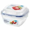 Lock & Lock - Classic Salad Lunch Box W/Dividers 950ml