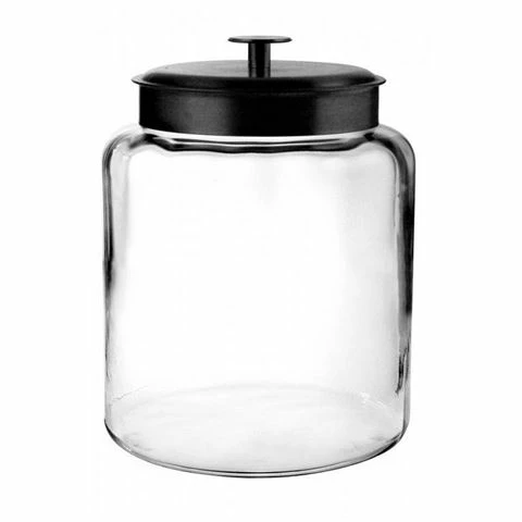 Anchor - Montana Jar W/Black Lid 7.5L 1 Anchor - Montana Jar W/Black Lid 7.5L