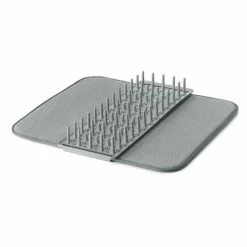 Guzzini - Eco Kitchen Dry & Safe Dish Drainer With Mat Grey