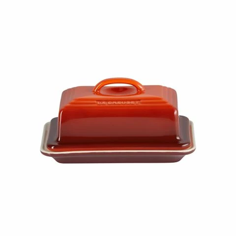 Le Creuset - Stoneware Butter Dish Cayenne 1 Le Creuset - Stoneware Butter Dish Cayenne