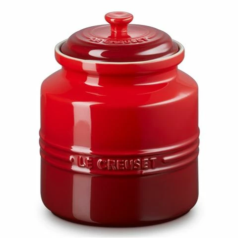 Le Creuset - Stoneware Cookie Jar Cerise 2.4L 1 Le Creuset - Stoneware Cookie Jar Cerise 2.4L