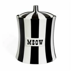 Jonathan Adler - Vice Meow Canister Black