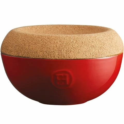 Emile Henry - Salt Cellar Burgundy 1 Emile Henry - Salt Cellar Burgundy