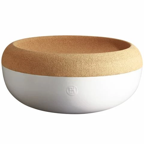 Emile Henry - Storage Bowl Chalk White 1 Emile Henry - Storage Bowl Chalk White