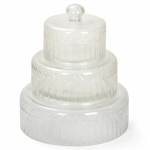 Chehoma - Chiselled Sweet Dish Set 3pce 1 Chehoma - Chiselled Sweet Dish Set 3pce