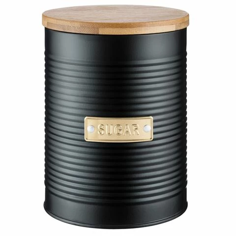 Typhoon - Otto Sugar Canister Black 1.4L 1 Typhoon - Otto Sugar Canister Black 1.4L