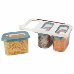Joseph Joseph - Cupboard Store Food Storage Dark Opal 3x1.3L