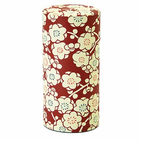 Concept Japan - Umeroman Tea Canister Dark Red 15.5cm 1 Concept Japan - Umeroman Tea Canister Dark Red 15.5cm