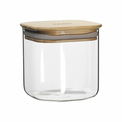 Ecology - Pantry Square Canister 10.5cm 1 Ecology - Pantry Square Canister 10.5cm