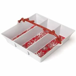 Kim Seybert - Coral Melamine Utensil Holder