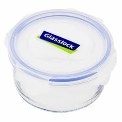 Glasslock - Tempered Glass Round Food Container 400ml
