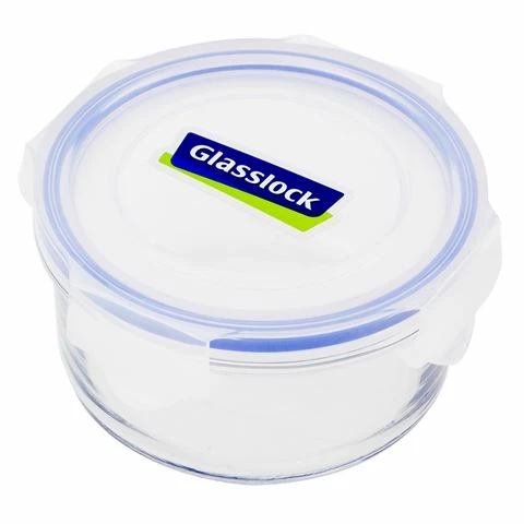 Glasslock - Tempered Glass Round Food Container 400ml 1 Glasslock - Tempered Glass Round Food Container 400ml