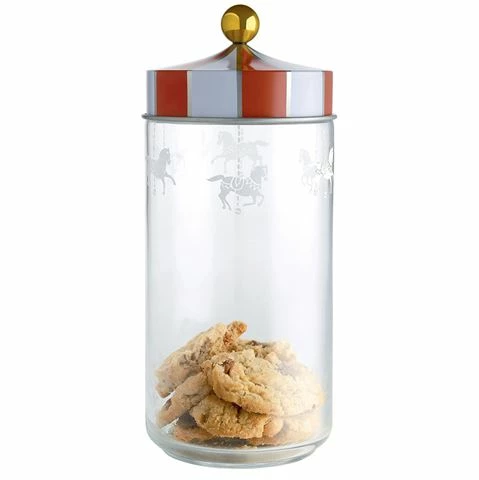 Alessi - Circus Barattolo Glass Jar 1.5L 1 Alessi - Circus Barattolo Glass Jar 1.5L