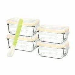 Glasslock - Baby Food Rectangular Container Set 5pce