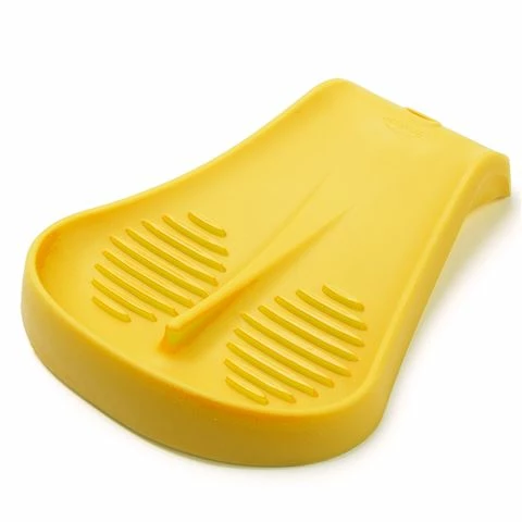 Trudeau - Silicone Dual Spoon Rest Yellow 1 Trudeau - Silicone Dual Spoon Rest Yellow