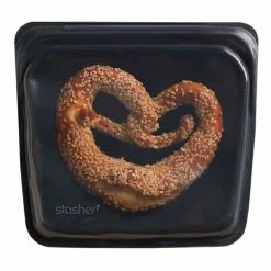 Stasher - Sandwich Bag Obsidian 450ml