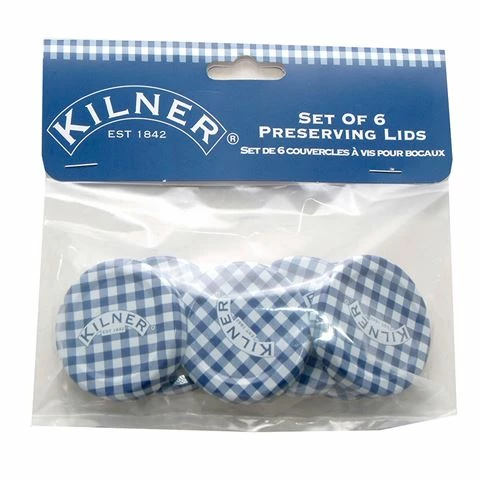 Kilner - Set D Of 6 Twist Top Preserving Lids 6pce 1 Kilner - Set D Of 6 Twist Top Preserving Lids 6pce