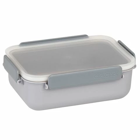 ClickClack - Daily Cube Grey 1.3L 1 ClickClack - Daily Cube Grey 1.3L