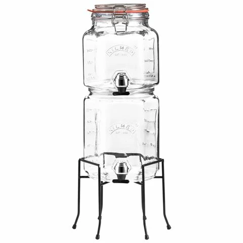 Kilner - Stackable Jars Set W/ Taps & Stand 2/3L 3pce 1 Kilner - Stackable Jars Set W/ Taps & Stand 2/3L 3pce