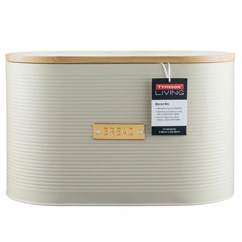Typhoon - Otto Bread Bin Oatmeal 34x21x18cm 1 Typhoon - Otto Bread Bin Oatmeal 34x21x18cm
