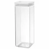 Brabantia - Stackable Square Canister Light Grey 2.5L