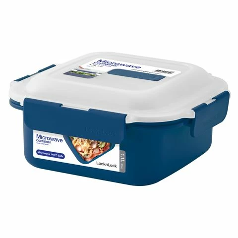 Lock & Lock - Microwave Square Container 1.1L 1 Lock & Lock - Microwave Square Container 1.1L