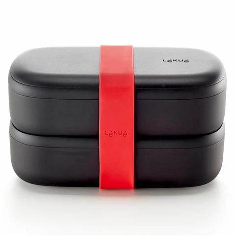 Lekue - Lunch Box To Go Black 1 Lekue - Lunch Box To Go Black