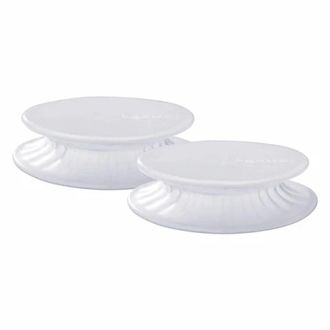 Lekue - Reusable Flexible Lid Translucent 8cm Set 2pce 1 Lekue - Reusable Flexible Lid Translucent 8cm Set 2pce