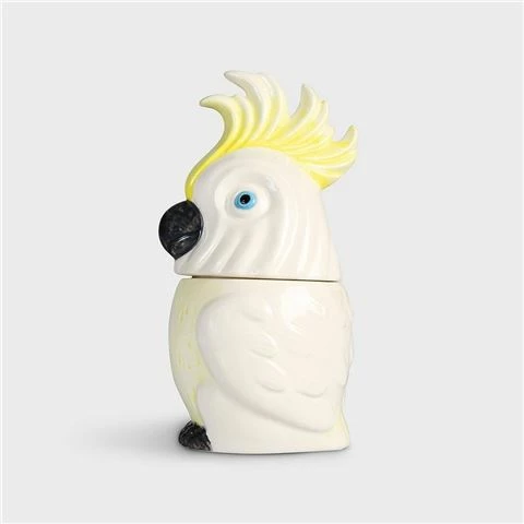Klever - Cockatoo Jar Yellow 1 Klever - Cockatoo Jar Yellow