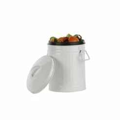 Retro Kitchen - Kitchen Scrap Bin White