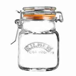 Kilner - Square Clip Top Spice Jar 70ml