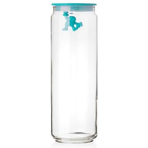 Alessi - Gianni Jar Extra Large With Lid Blue 1 Alessi - Gianni Jar Extra Large With Lid Blue