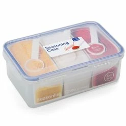 Lock & Lock - 3 Compartment Seasoning Container
