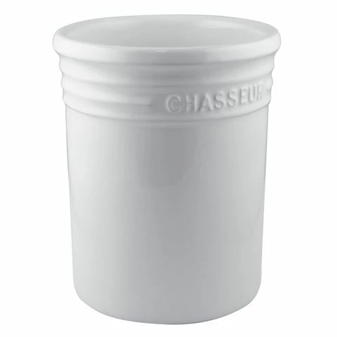 Chasseur - La Cuisson Utensil Jar Antique Cream 1 Chasseur - La Cuisson Utensil Jar Antique Cream