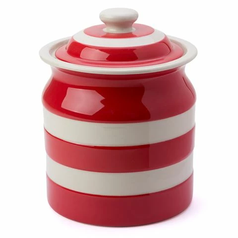 Cornishware - Storage Jar Large Red 1.68L 1 Cornishware - Storage Jar Large Red 1.68L